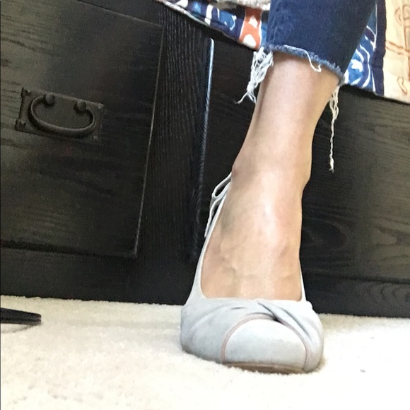 Seychelles gray leather heels - Picture 4 of 5